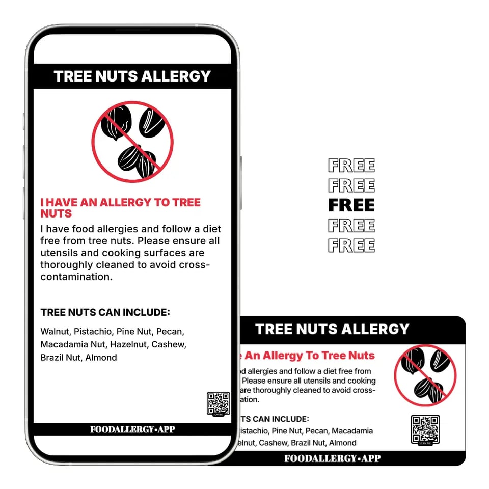 food-allergy-cards-for-travel-customize-download-or-print for Free Printable Allergy Card Template Food Allergy Cards for Travel - Customize, Download or Print for Free Printable Allergy Card Template